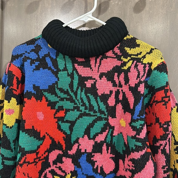 Farm Rio Tropical Garden Sweaterdress Size M NWT - Picture 7 of 13